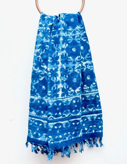 100% COTTON BLOCKPRINT SCARF