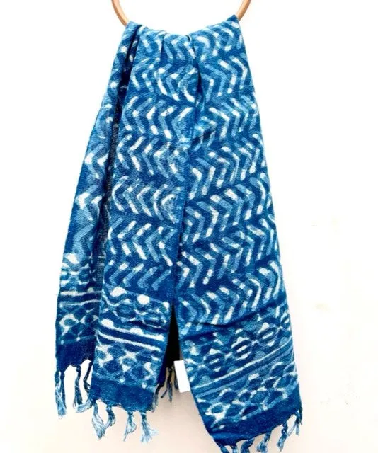 100% COTTON BLOCKPRINT SCARF