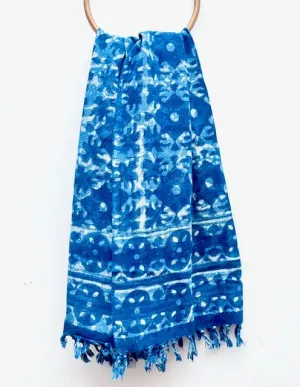 100% COTTON BLOCKPRINT SCARF
