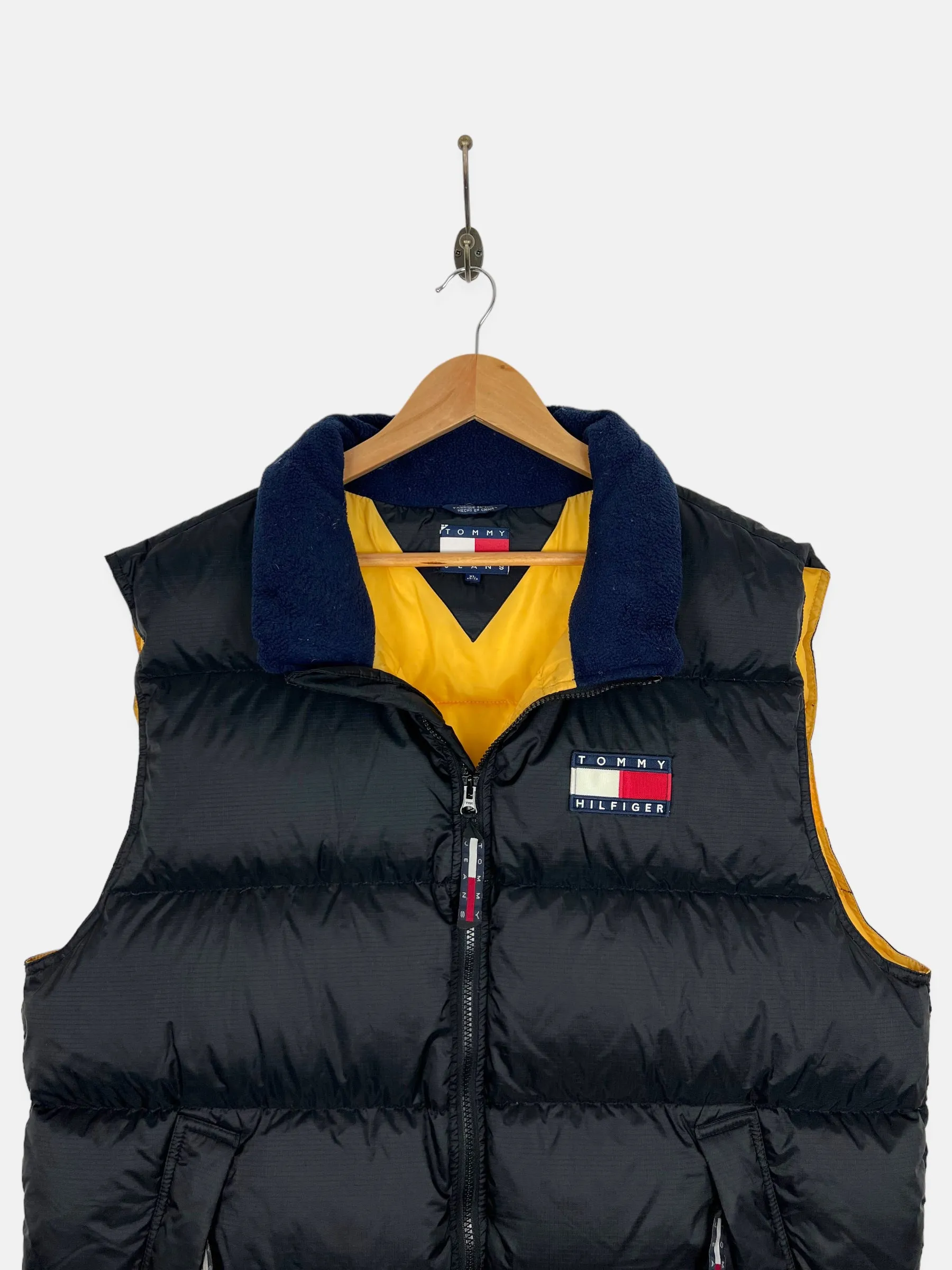 90's Tommy Hilfiger Embroidered Vintage Puffer Vest Size XL
