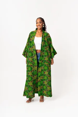 AMA African Print Kimono