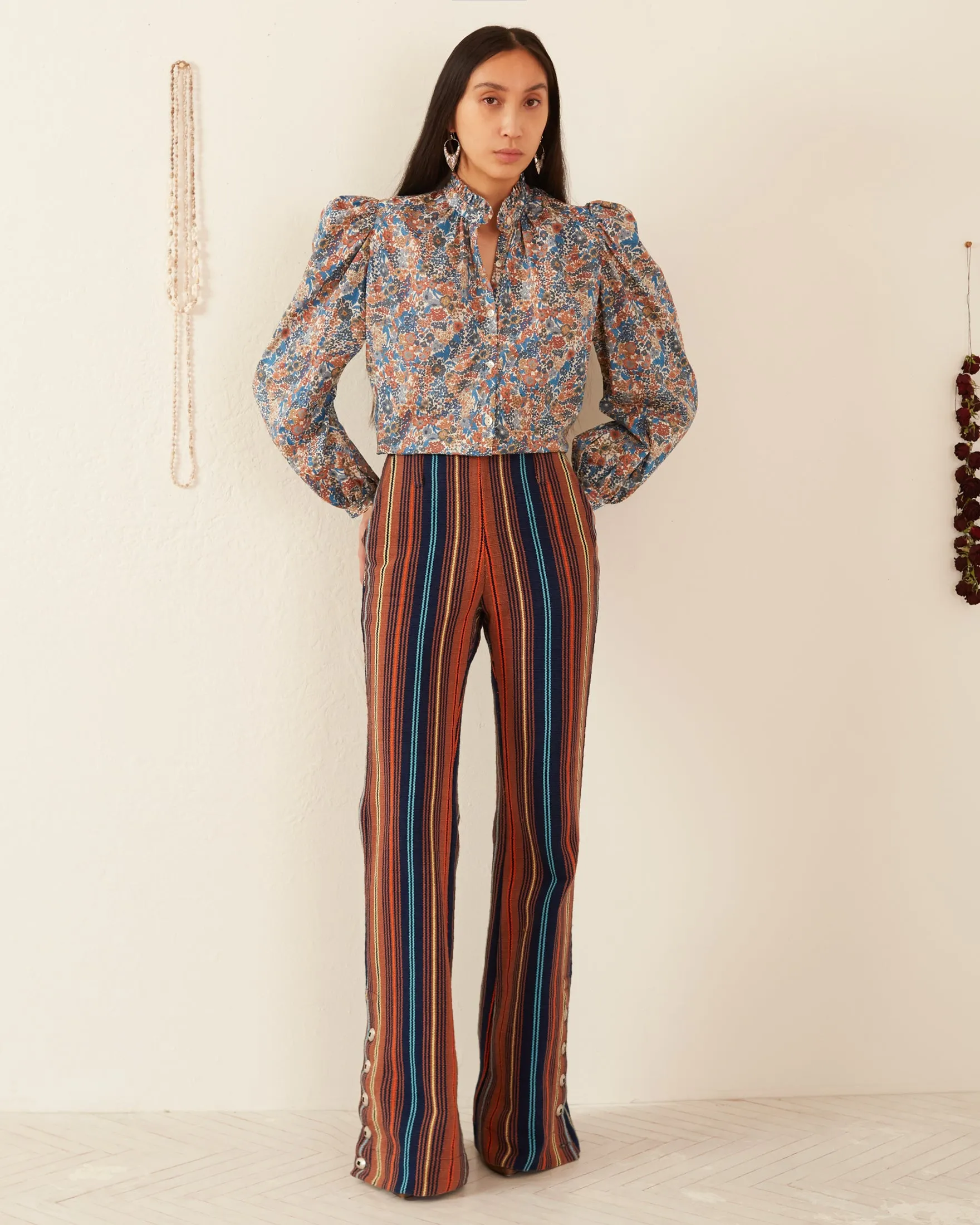 Annabel Liberty Blue Shirt