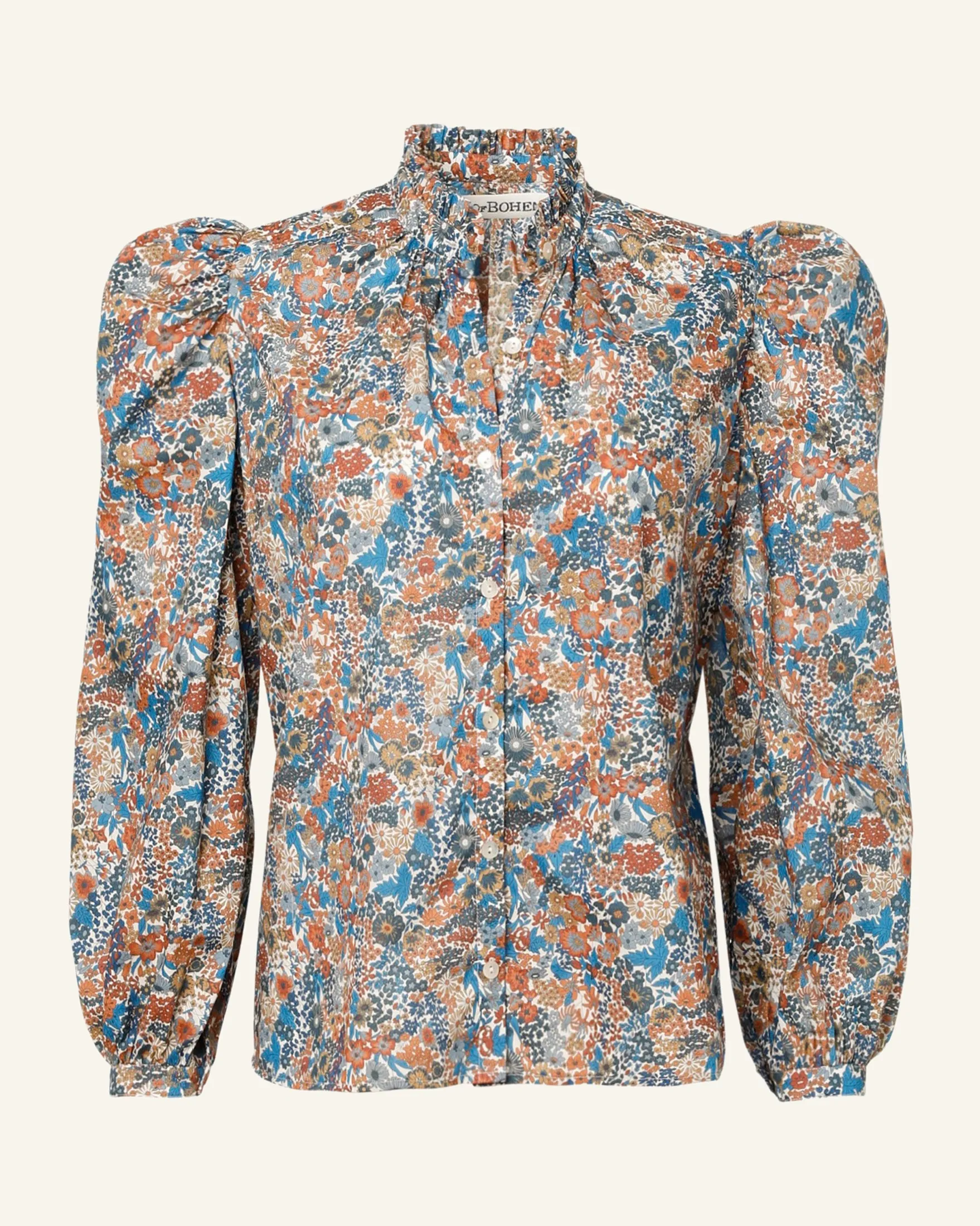 Annabel Liberty Blue Shirt