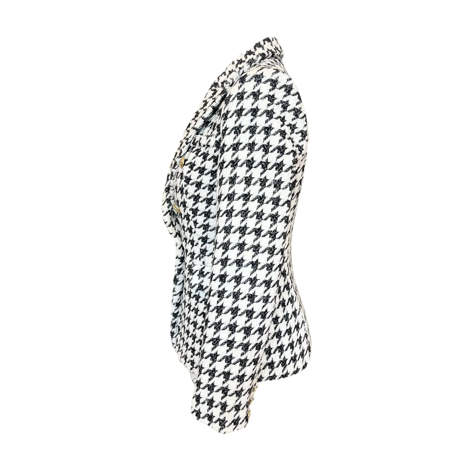 Attentif Black and White Blazer
