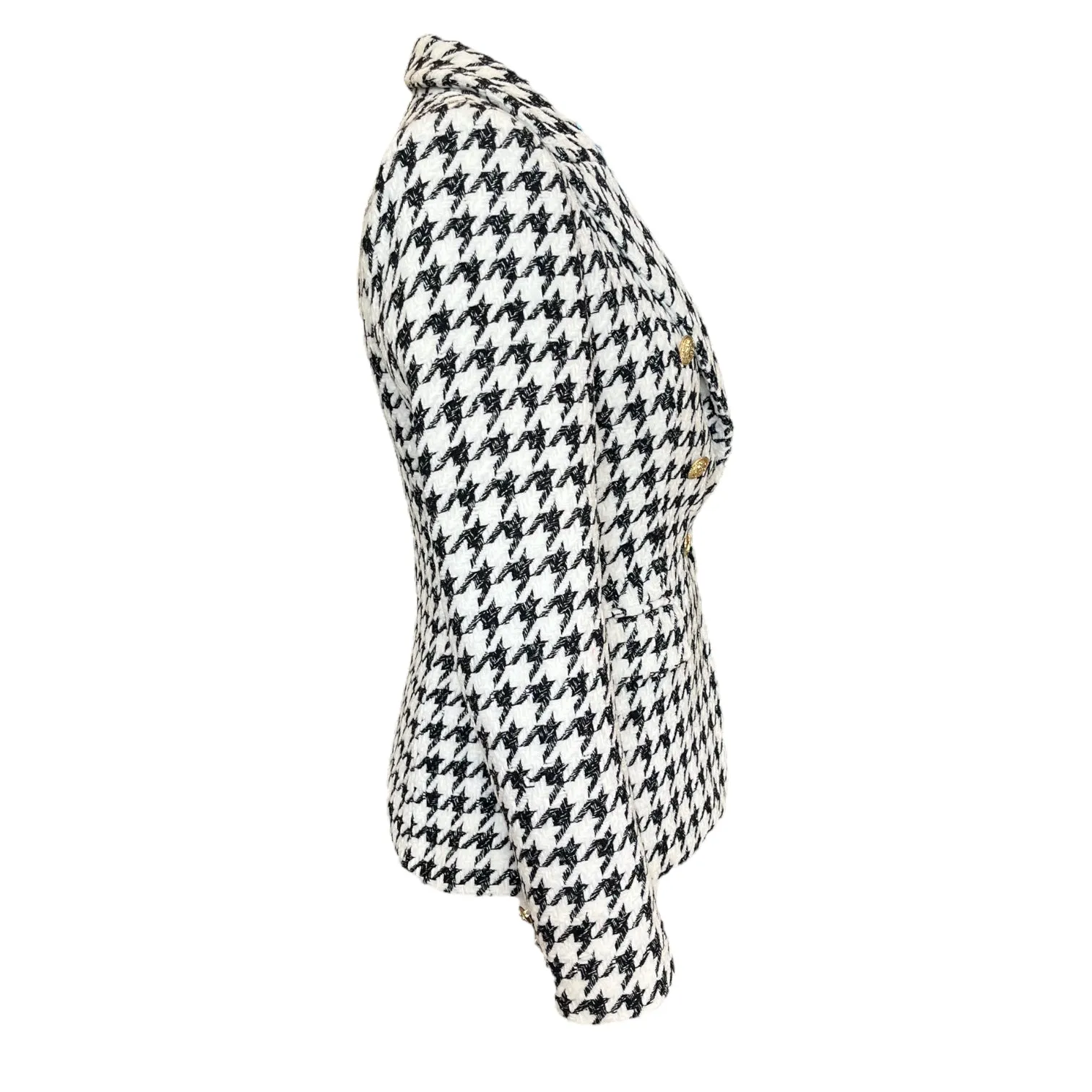 Attentif Black and White Blazer