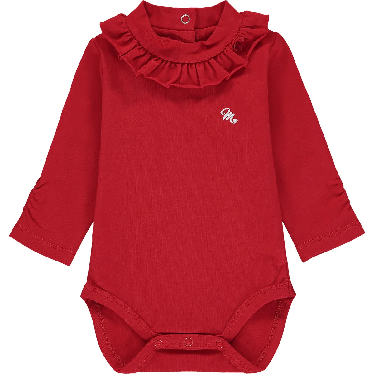 Baby Girl Red Bodysuit