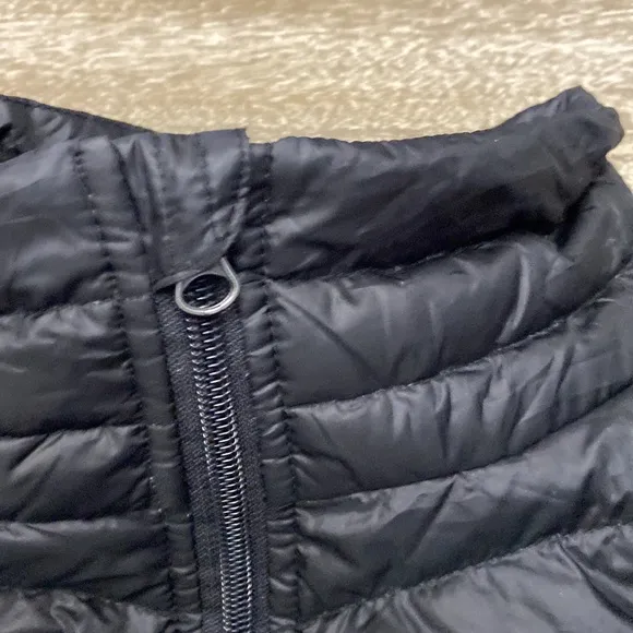 Be Boundless Bomber Puffer Vest  Black size small