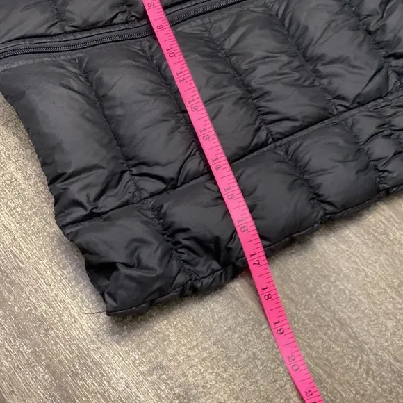 Be Boundless Bomber Puffer Vest  Black size small
