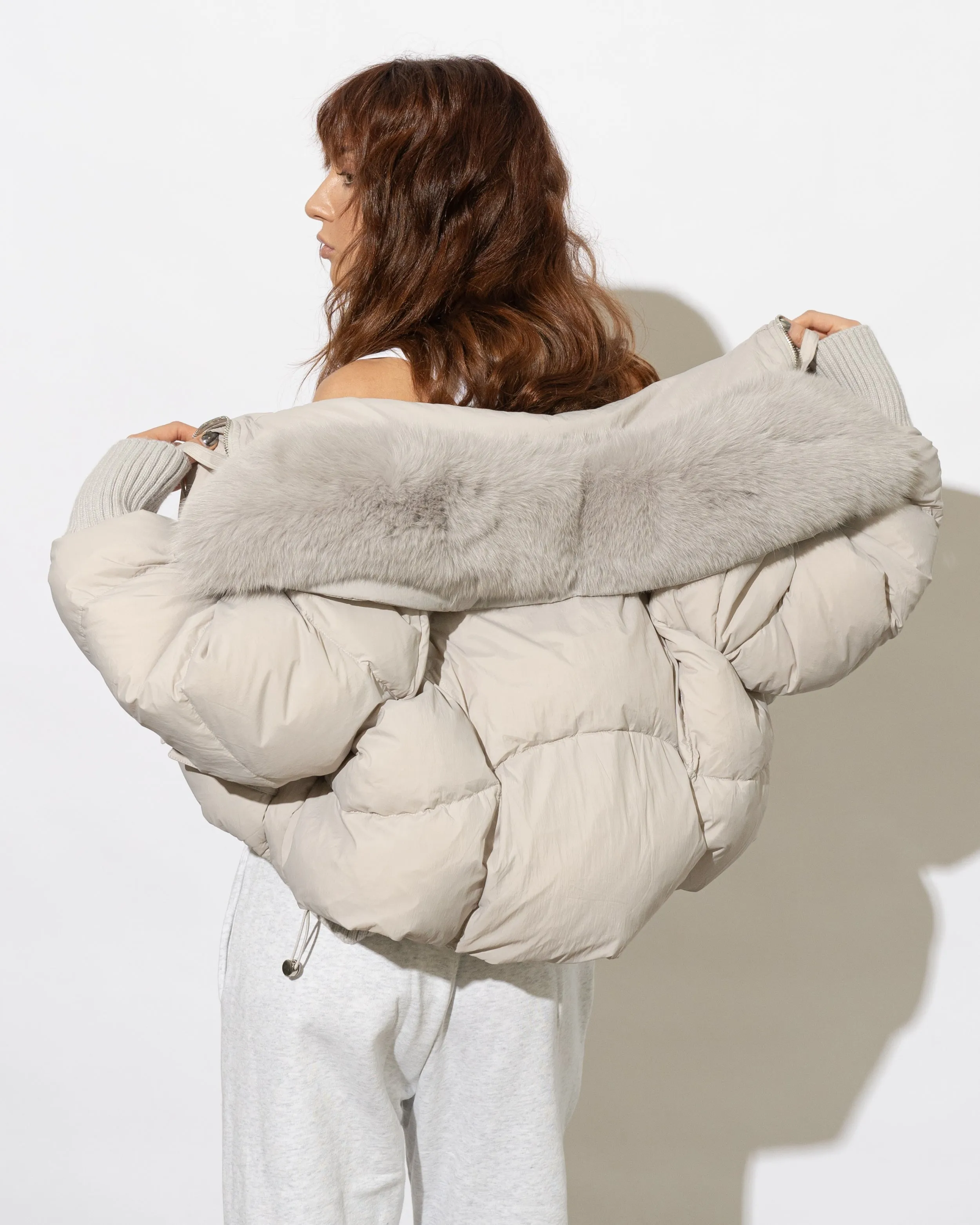 Billie Puffer in Grey