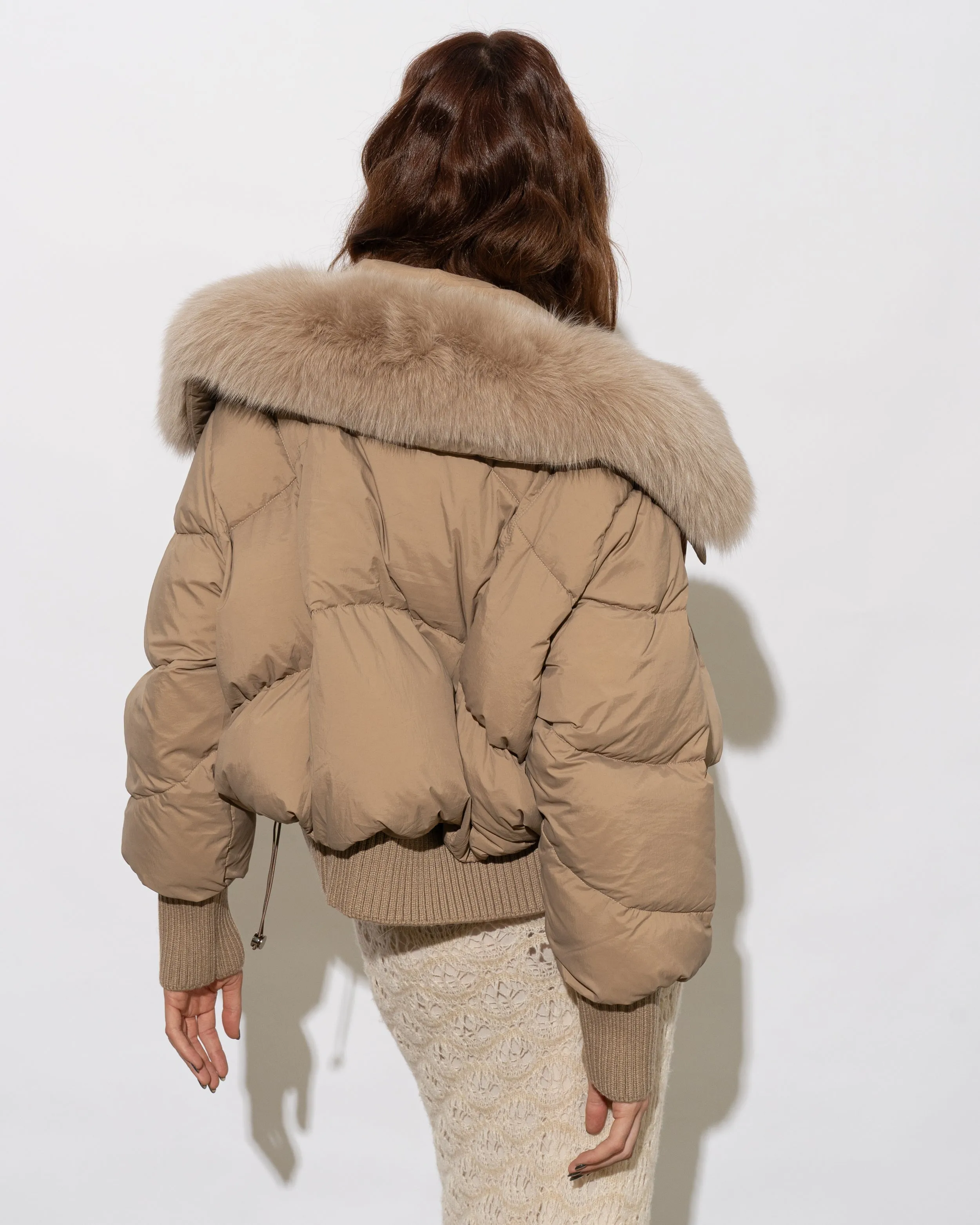Billie Puffer in Latte