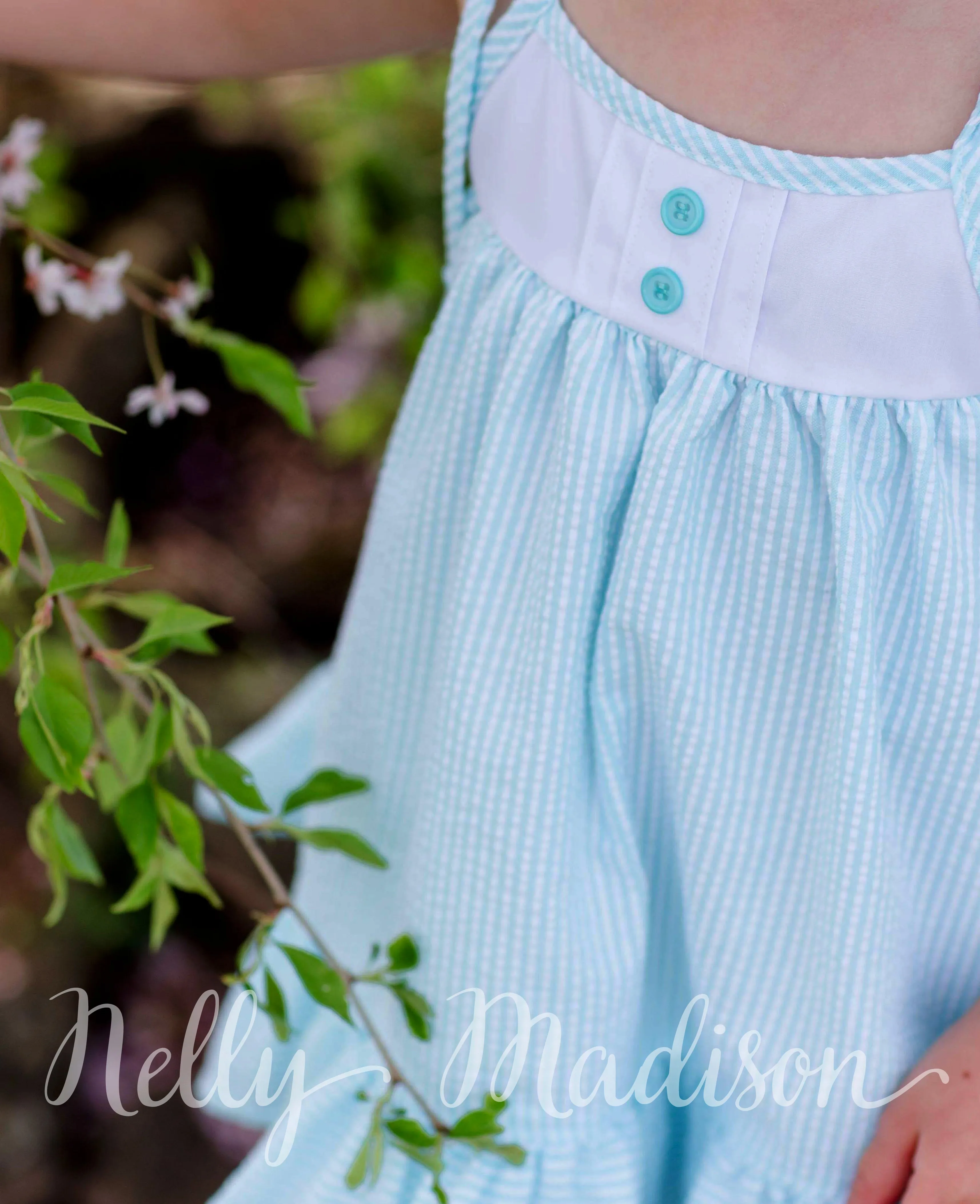 Blue Buttercream Hannah Dress