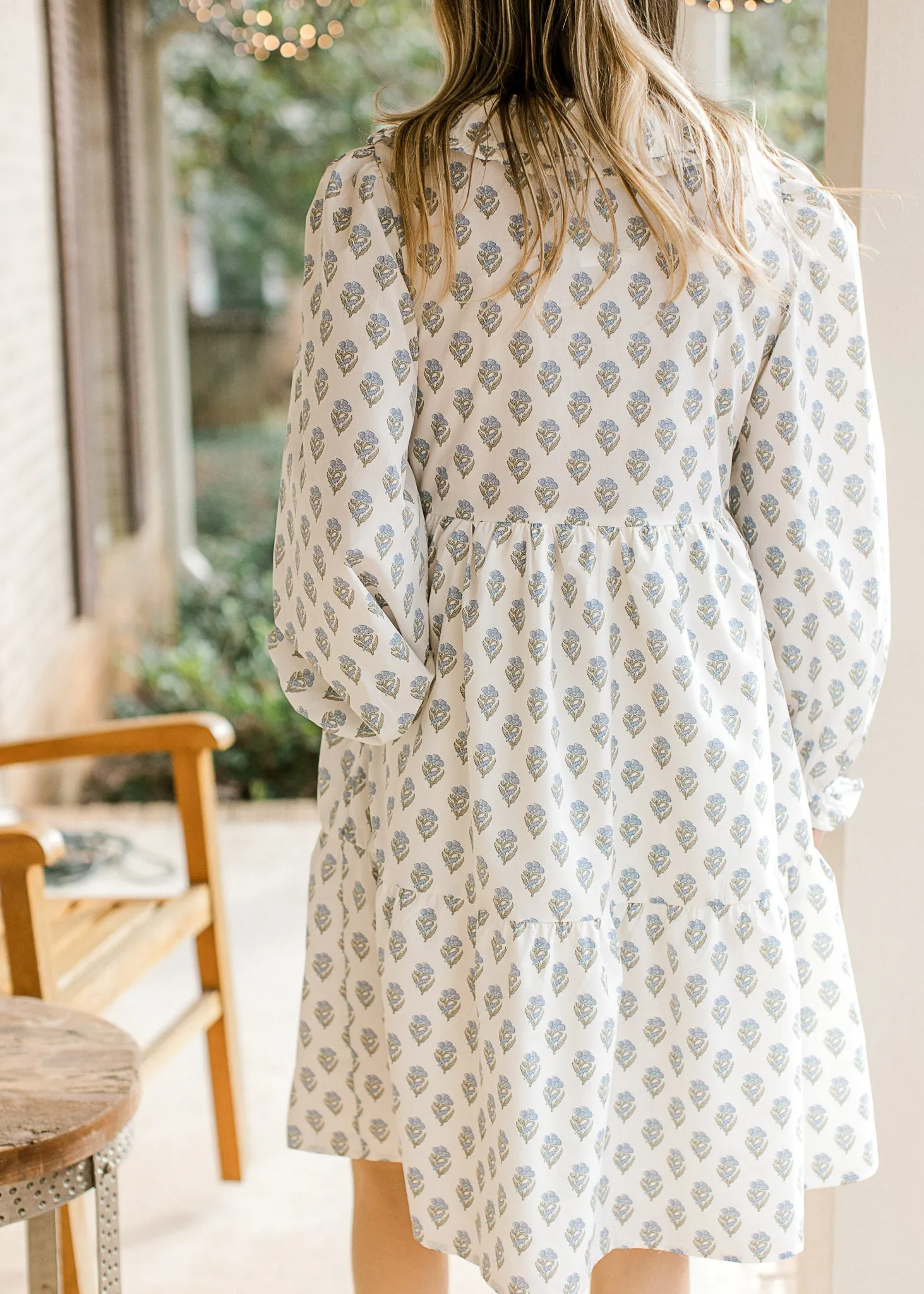 Blue Flower Dress
