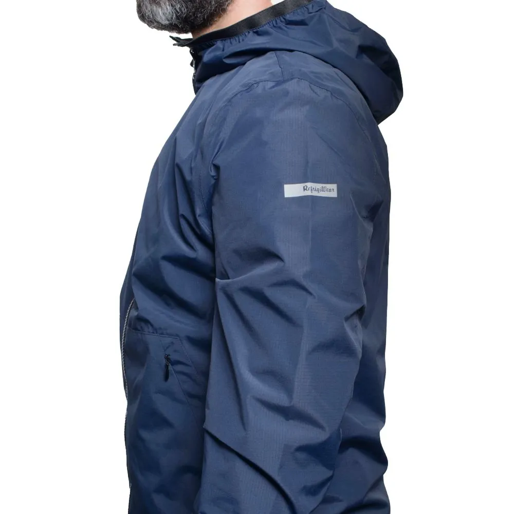 Blue Nylon Jacket