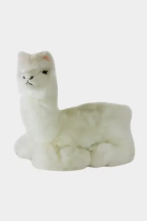 Bocchetta Toys - Alfredo the White Alpaca Size 25cm