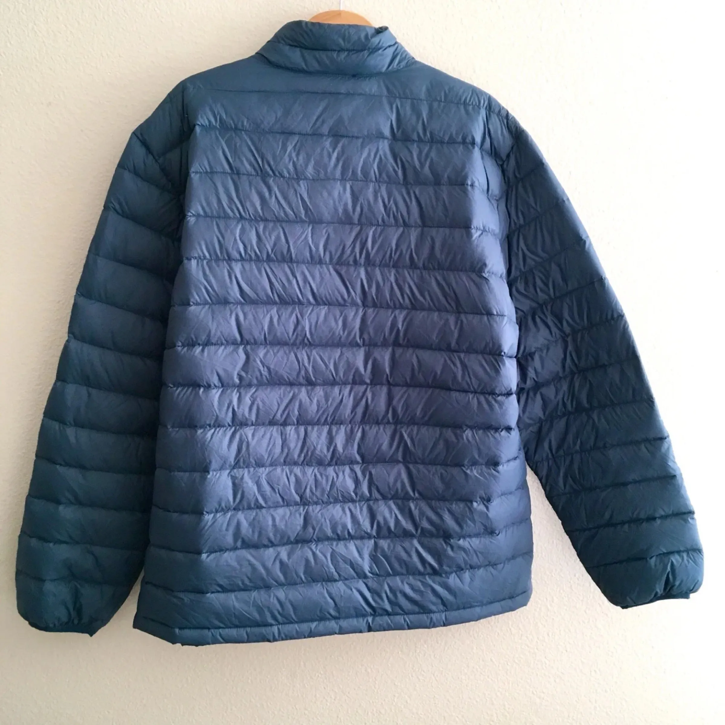 BUFFALO DAVID BITTON Blue Down Puffer Coat Men’s Large