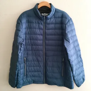 BUFFALO DAVID BITTON Blue Down Puffer Coat Men’s Large