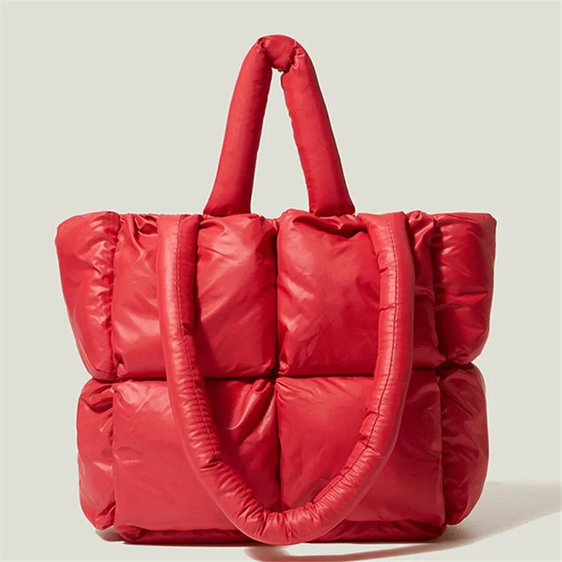 Cara Nylon Puffer Tote Bags