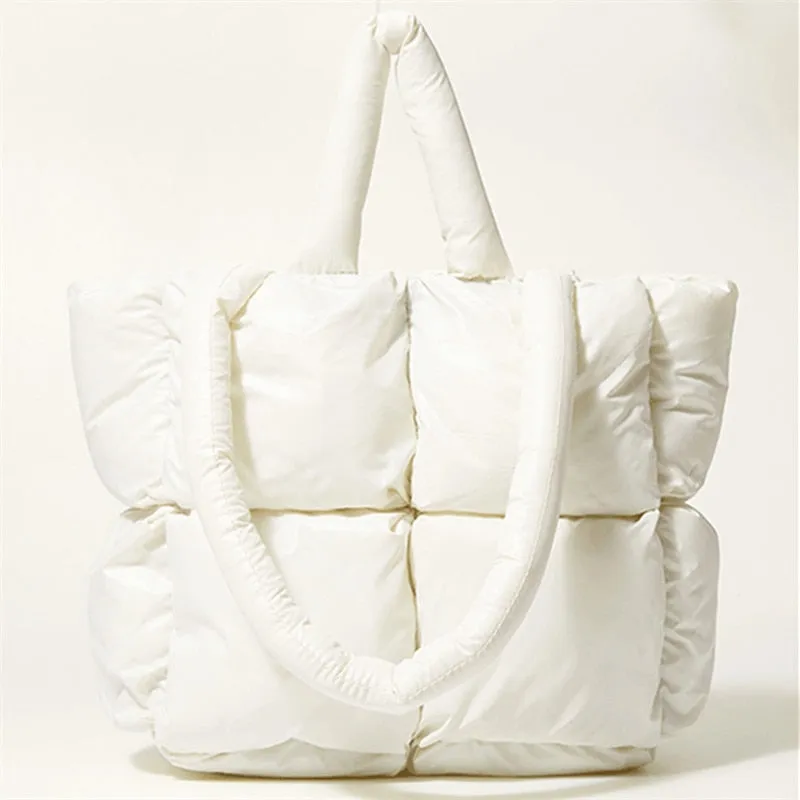 Cara Nylon Puffer Tote Bags