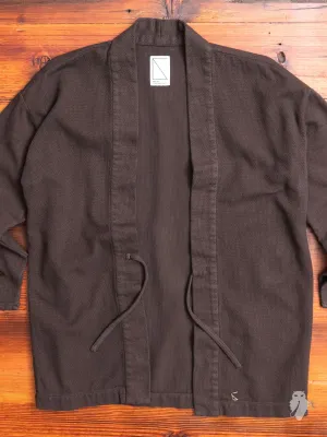 Caravan Haori Shirt in Brown