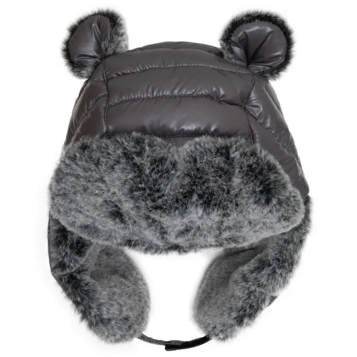 Chapeau puffer ourson 3 mois à 3 ans Calikids