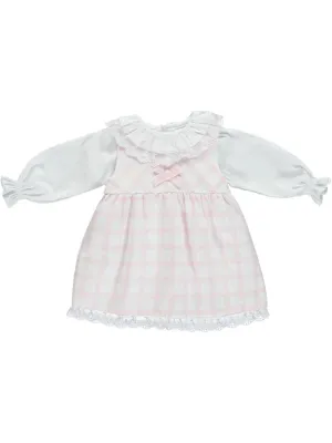 Checked Dress and Top Set