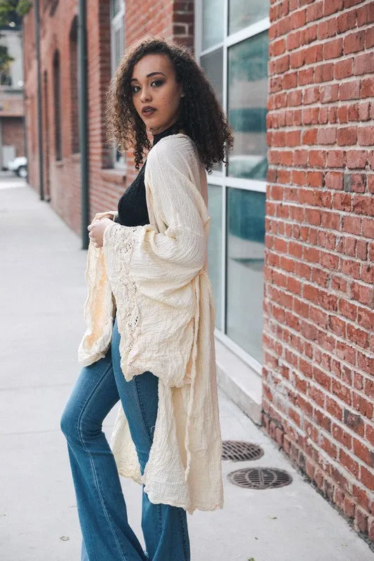 CIAO BELLA BELL SLEEVE KIMONO