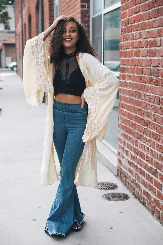 CIAO BELLA BELL SLEEVE KIMONO