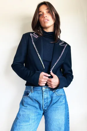 Claramonte Bolero in Dark Navy