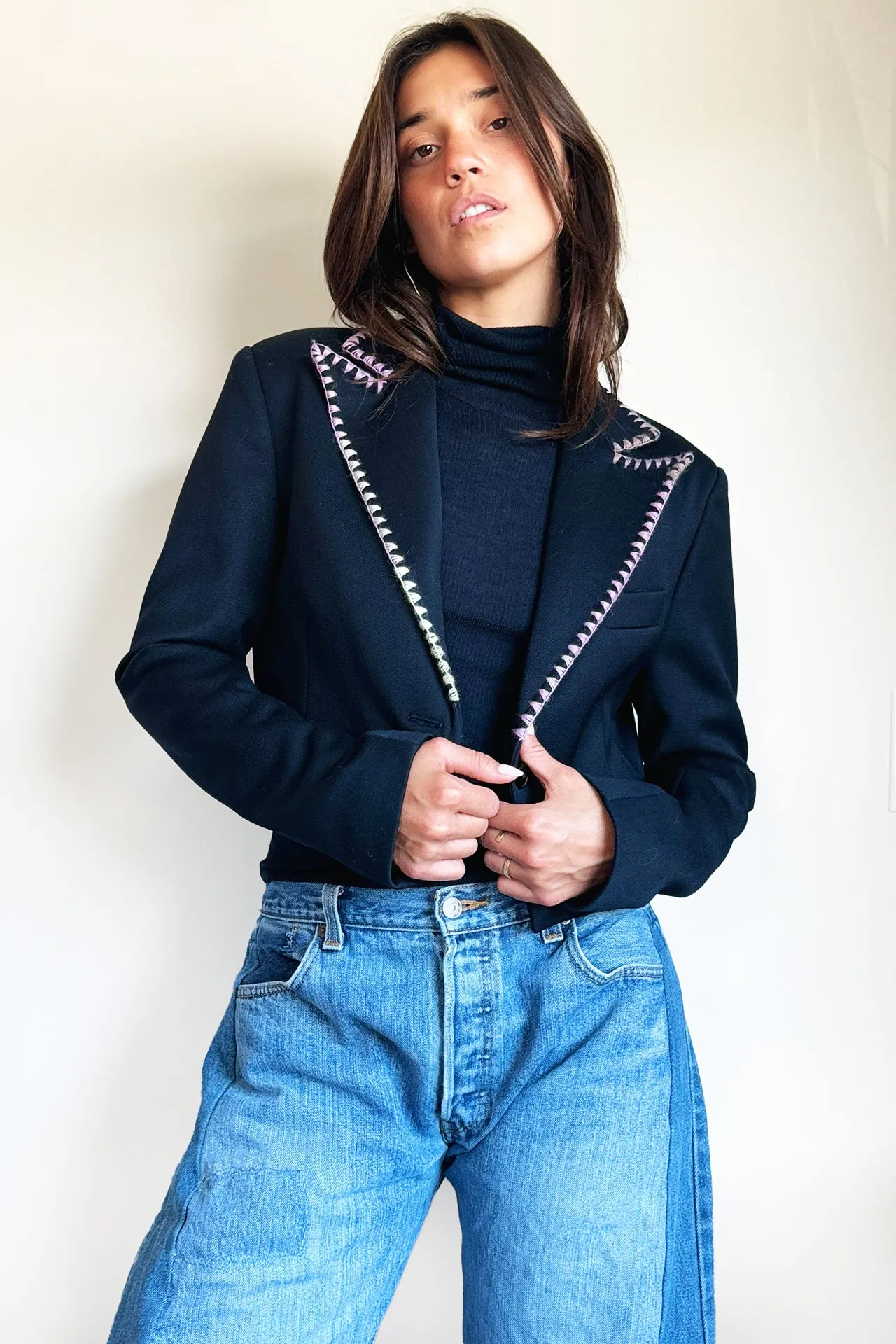 Claramonte Bolero in Dark Navy