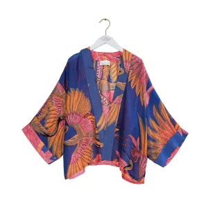 Cobalt Crane Kimono