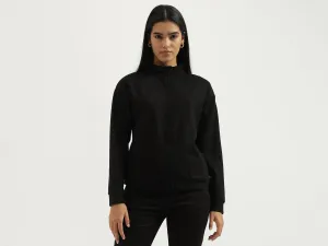 Collared Neck Solid Jackets
