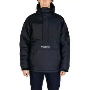 Columbia Men's Black Long Hooded Jacket