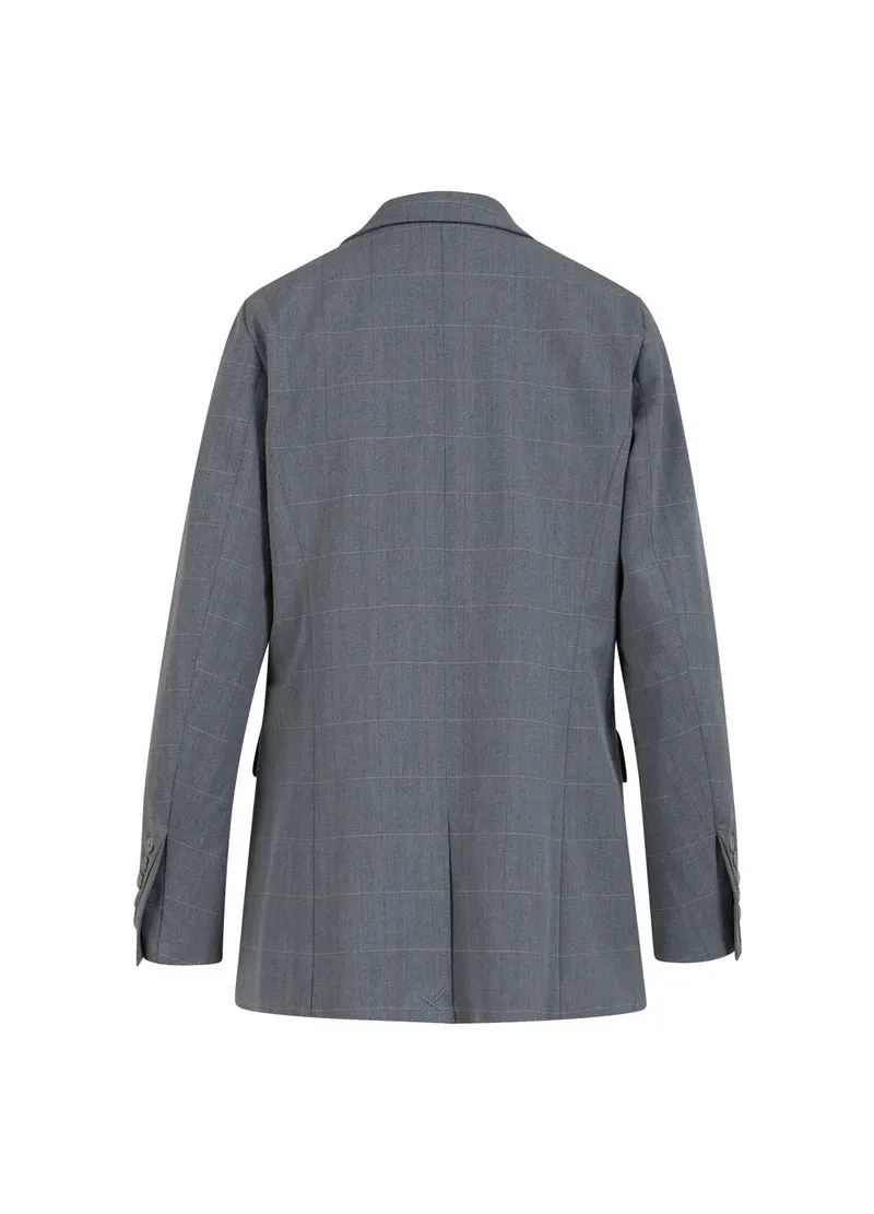 COSTER - Relaxed Blazer GREY CHECK