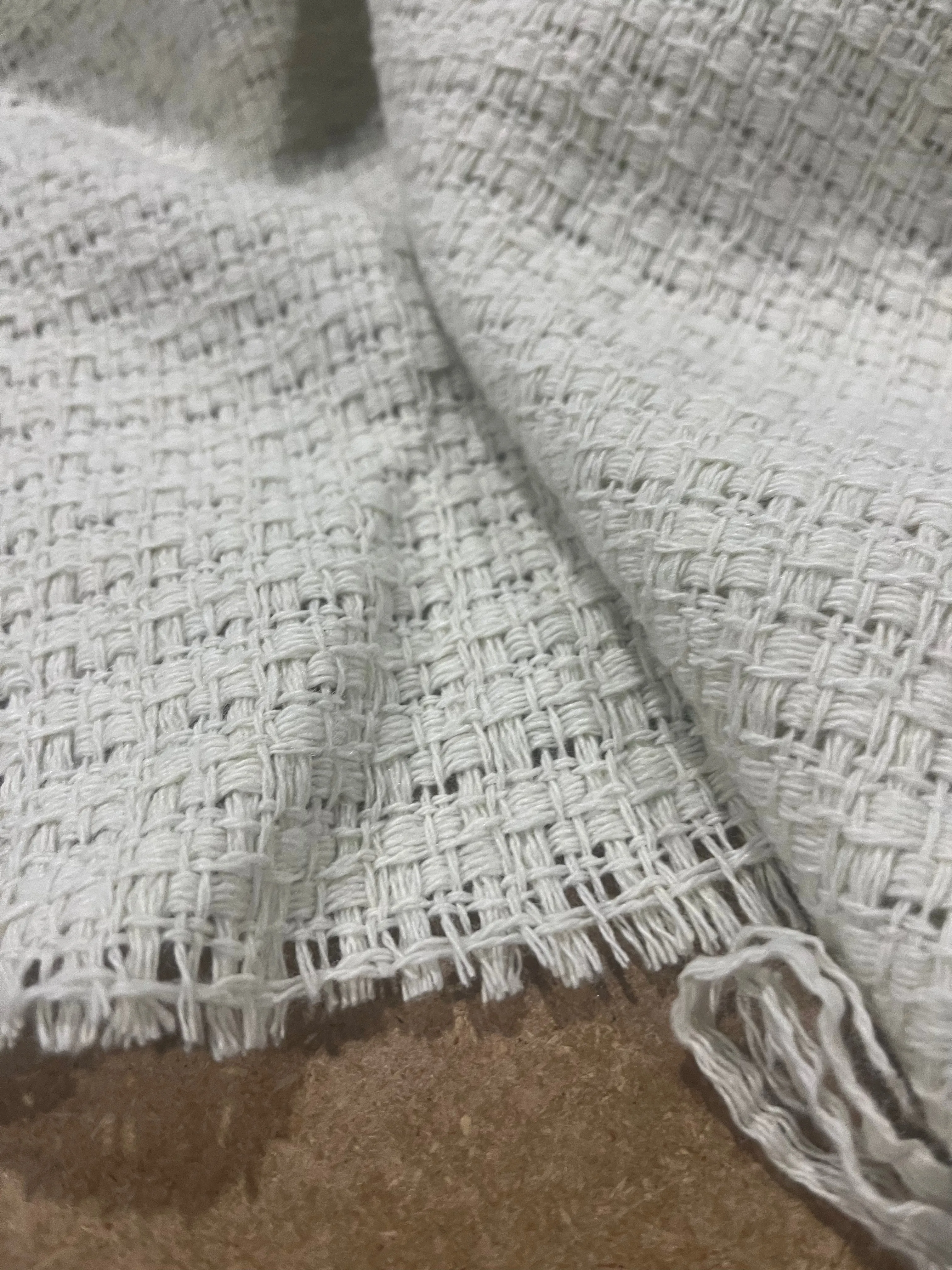 Cotton Chanel light sauge