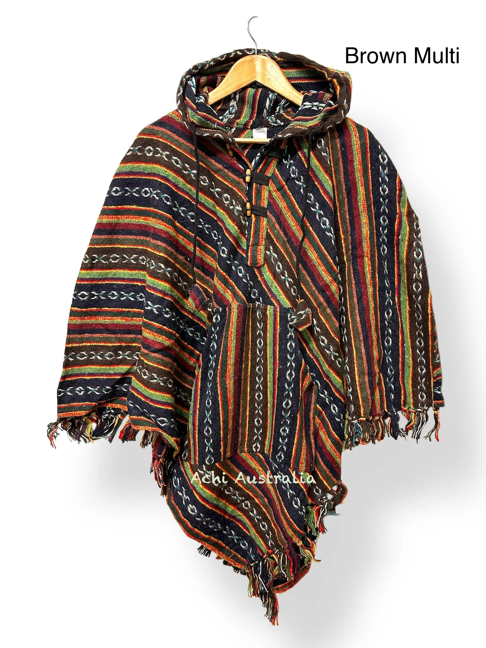 Cotton Poncho for both men and women