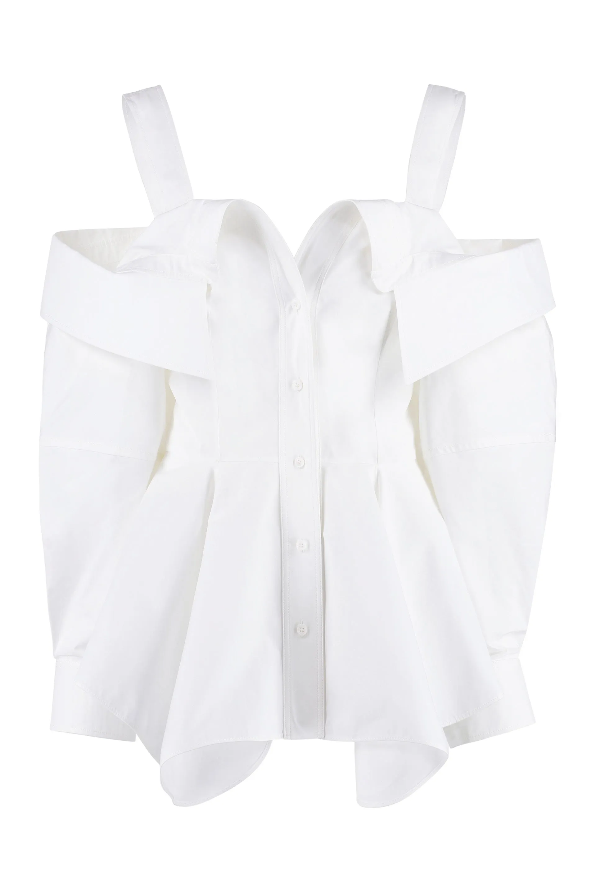 Cotton poplin shirt
