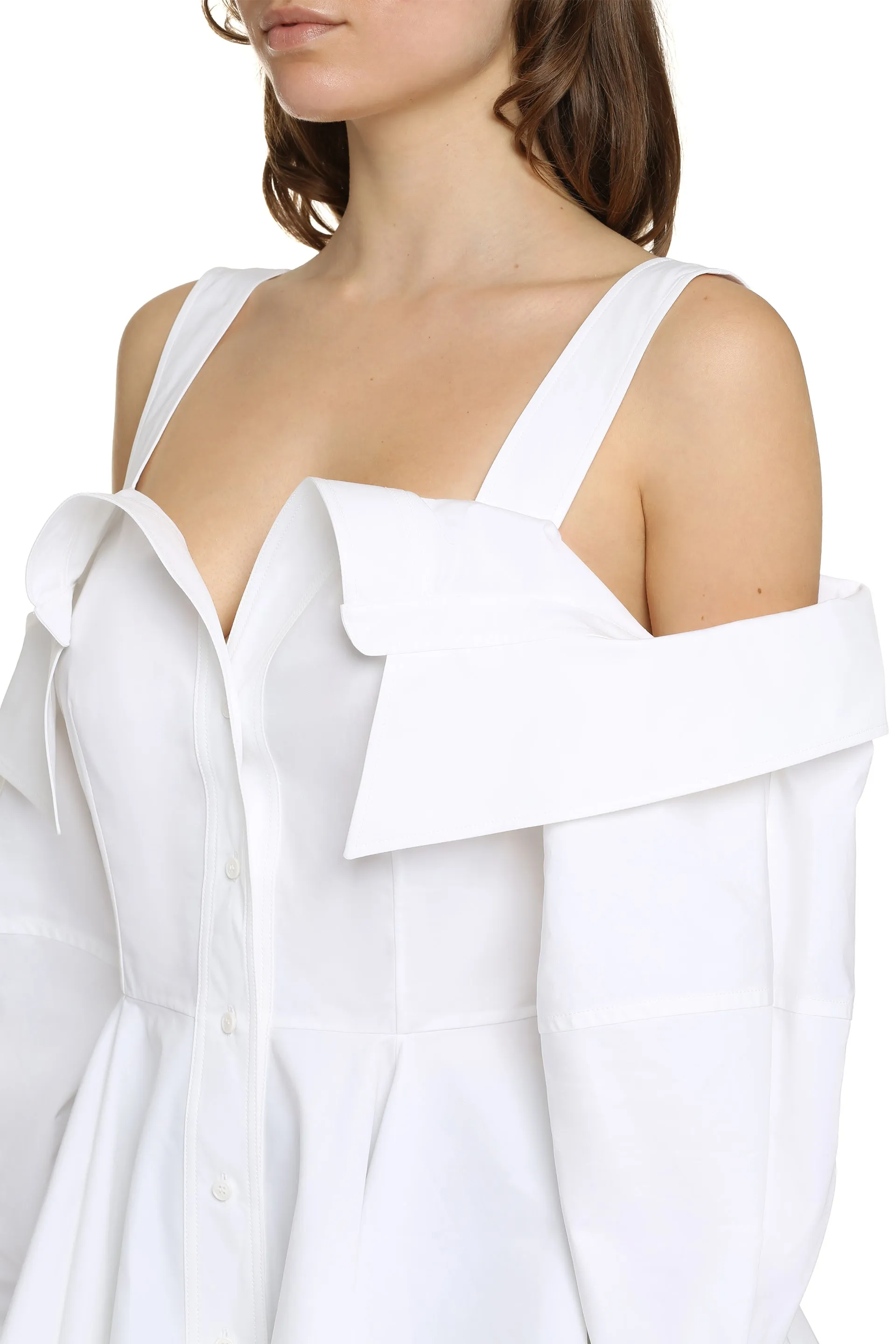 Cotton poplin shirt
