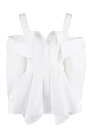 Cotton poplin shirt