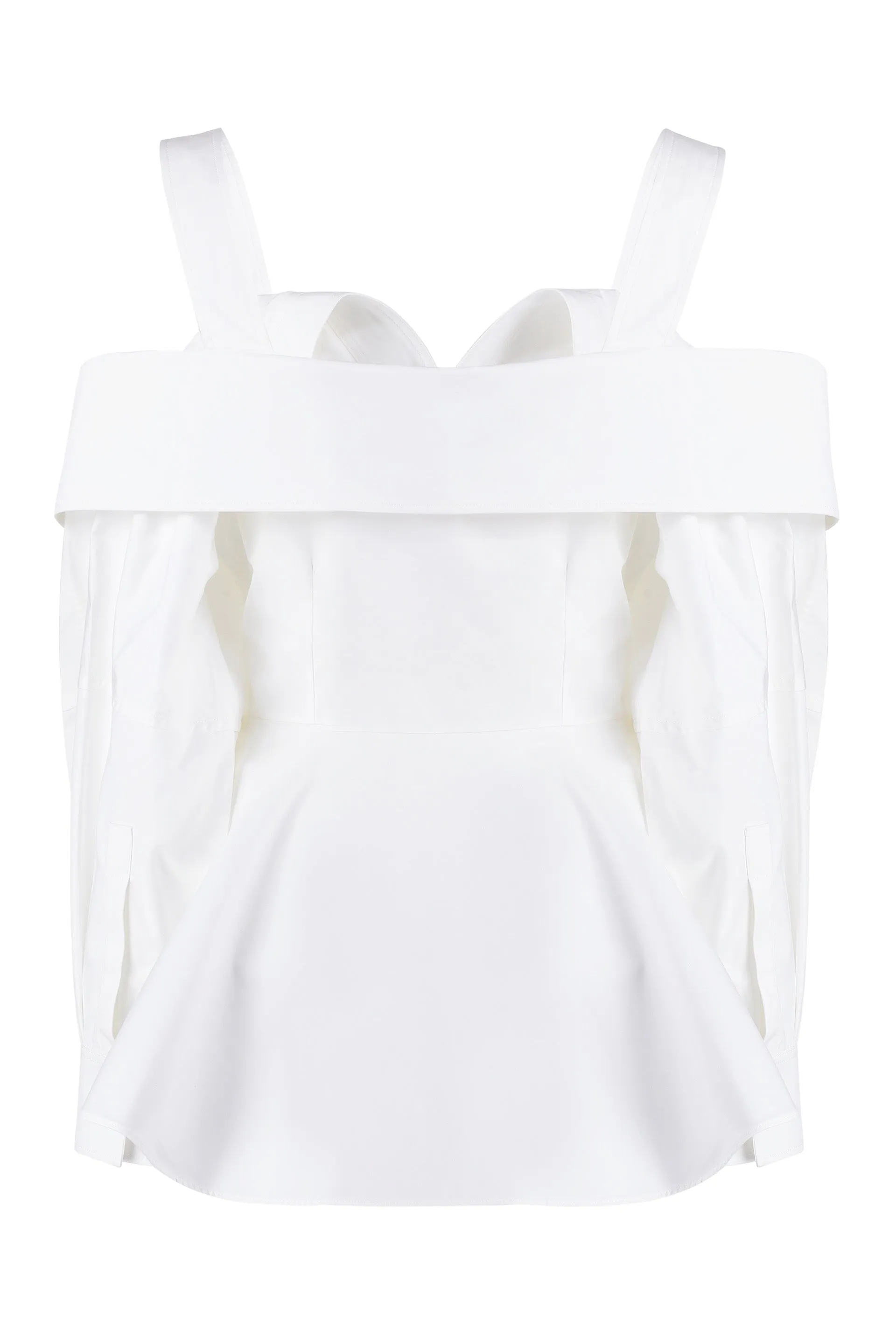 Cotton poplin shirt