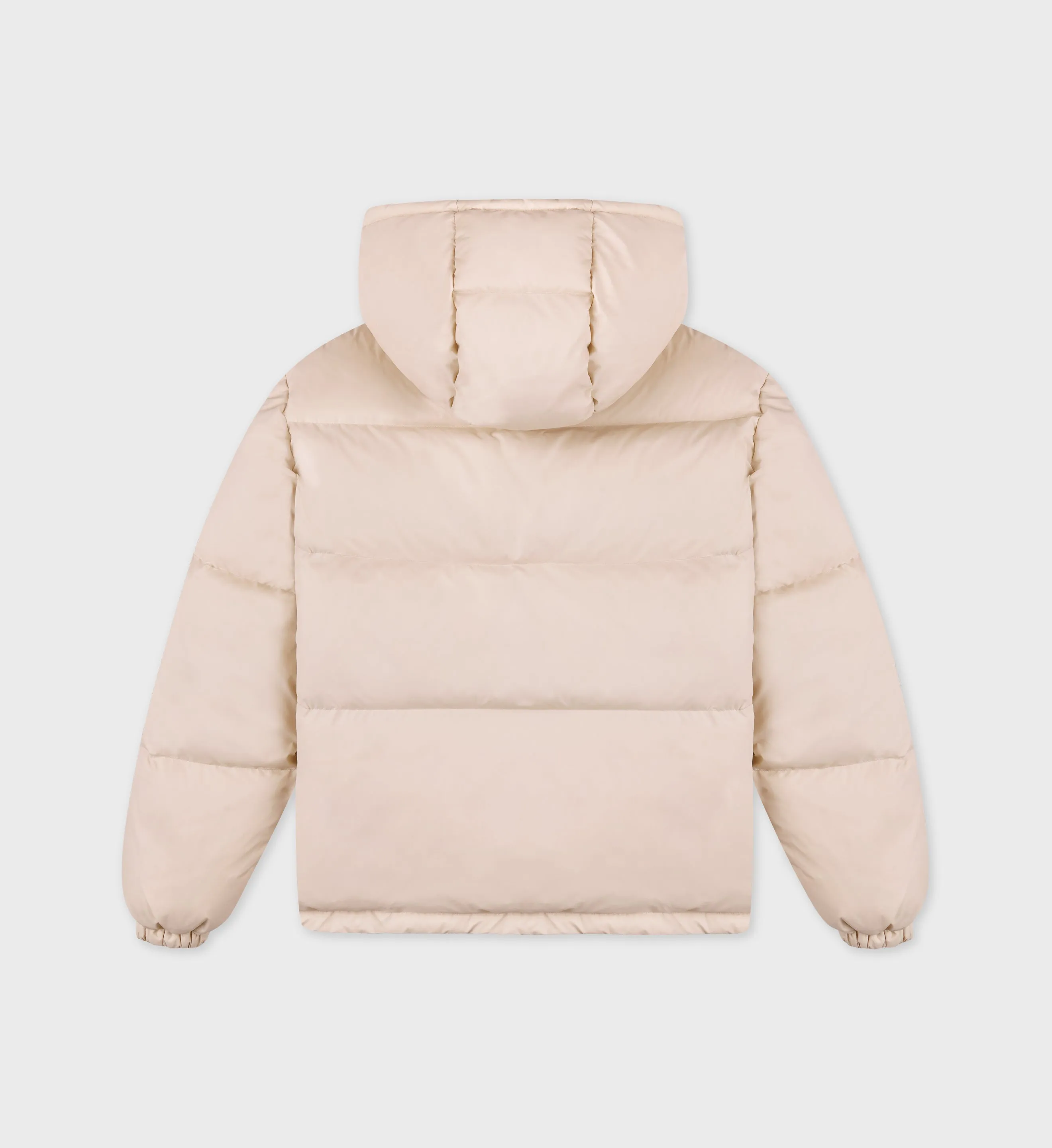 Crown Puffer Jacket  - Champagne Tan