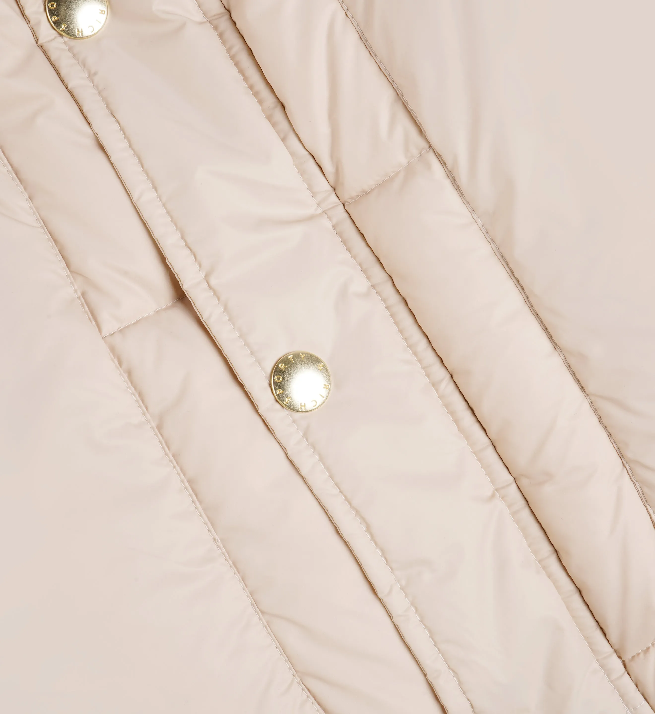 Crown Puffer Jacket  - Champagne Tan