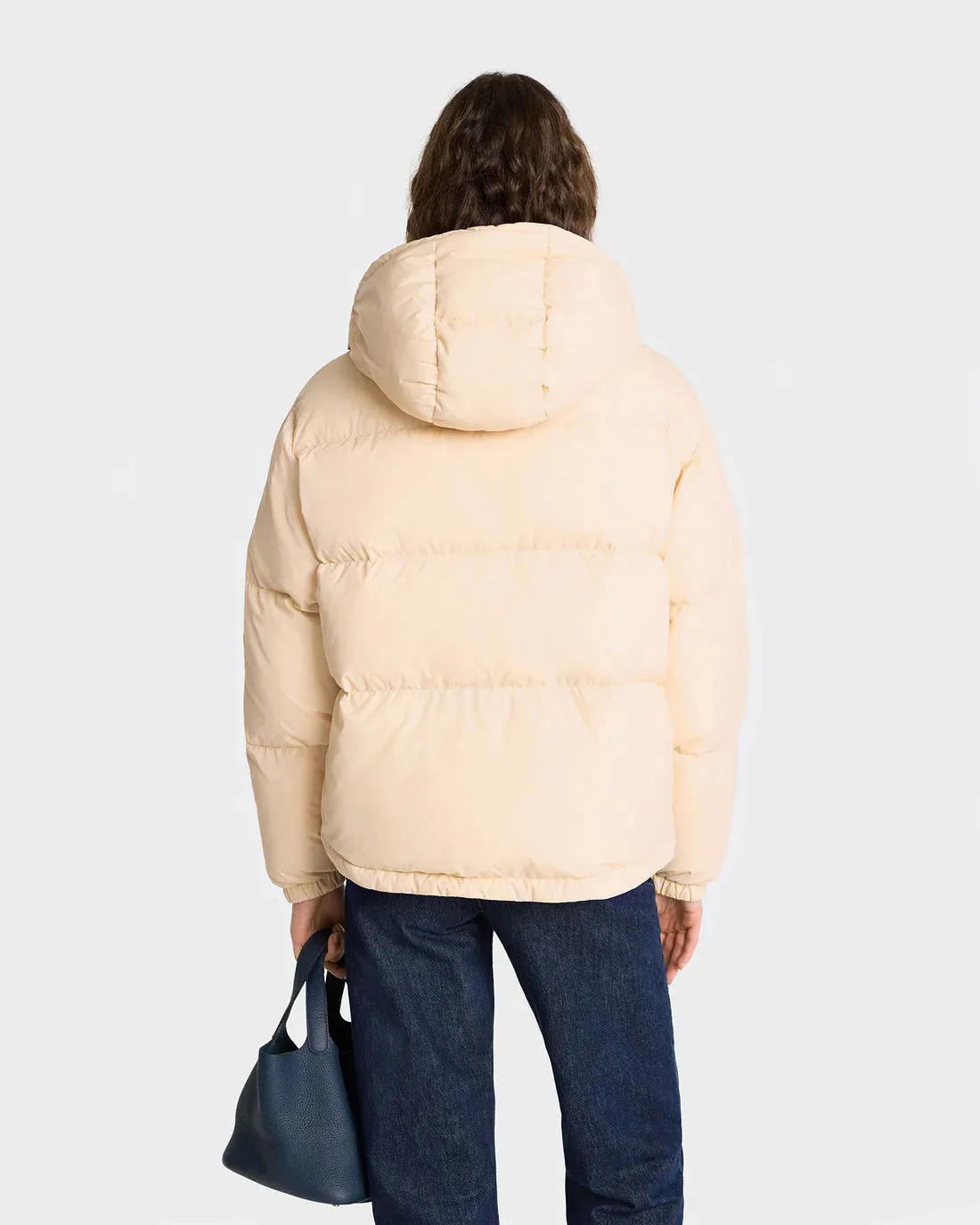 Crown Puffer Jacket  - Champagne Tan