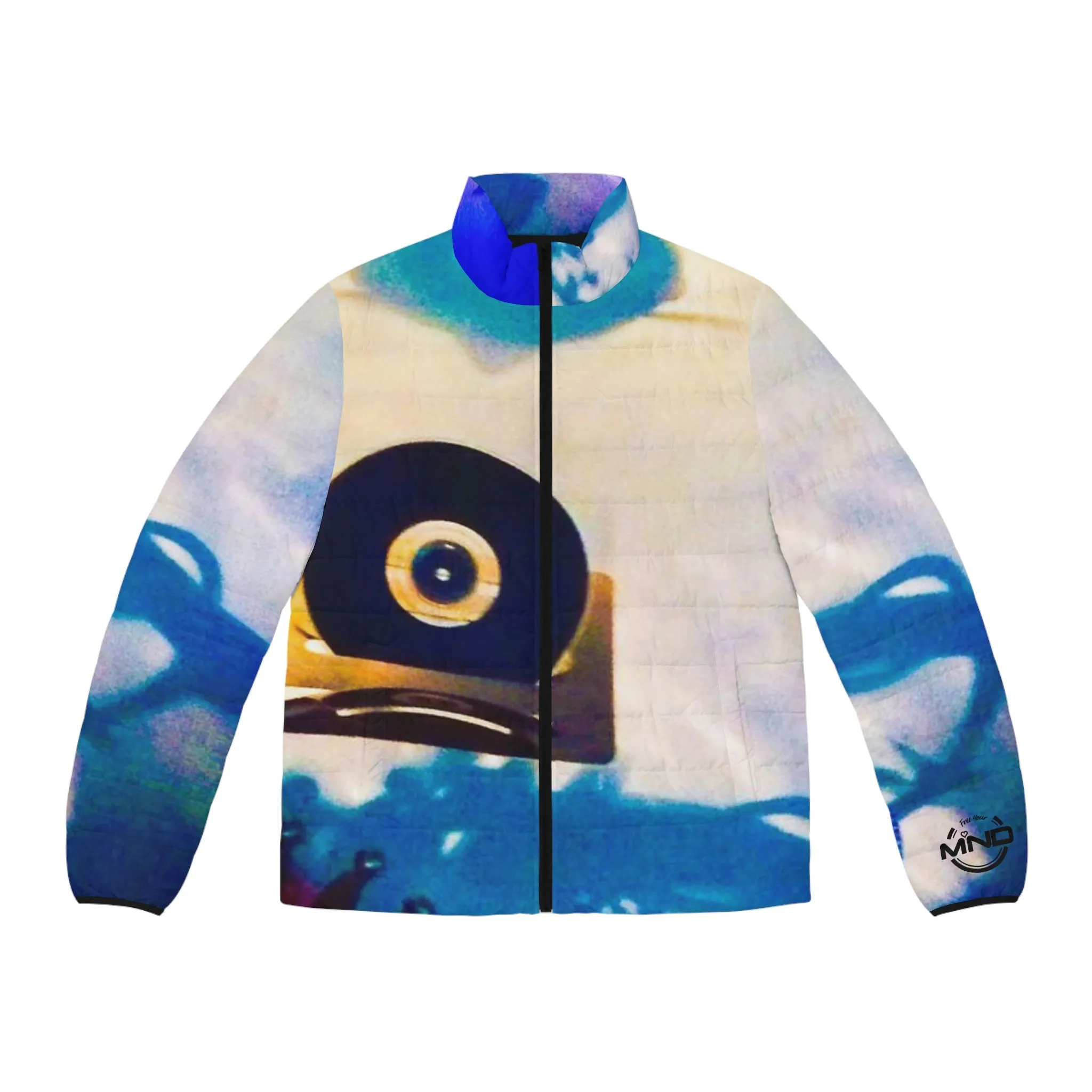 Dj Vinyl Puffer Jacket