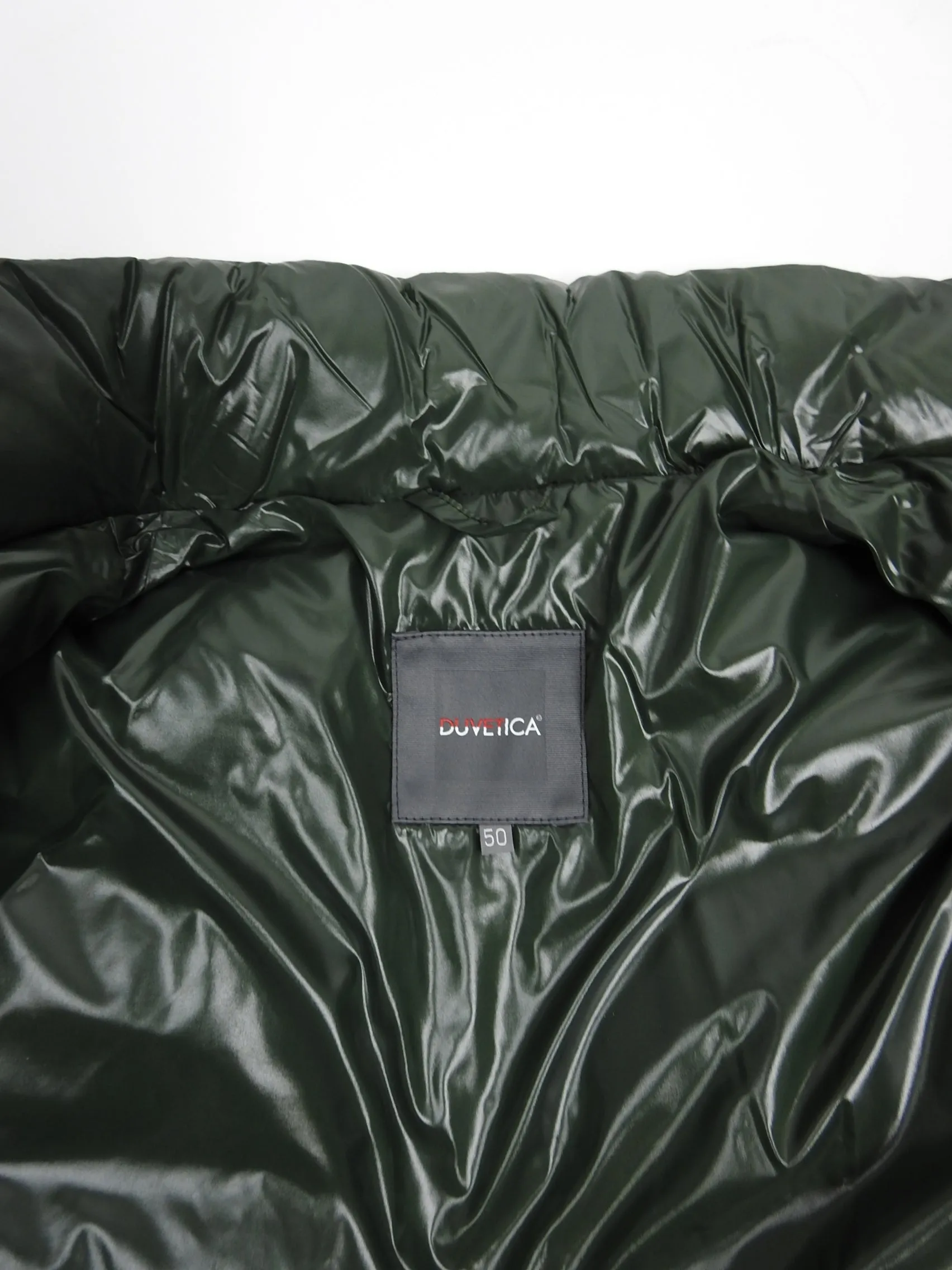 Duvetica Green Down Puffer Jacket Size 50