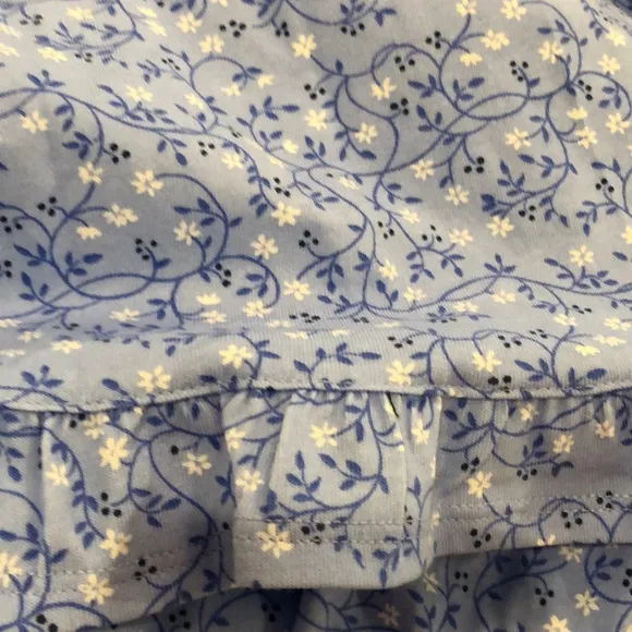 EILEEN WEST NIGHTGOWN KNEE LENGTH Blue, White NWT sz M,XL