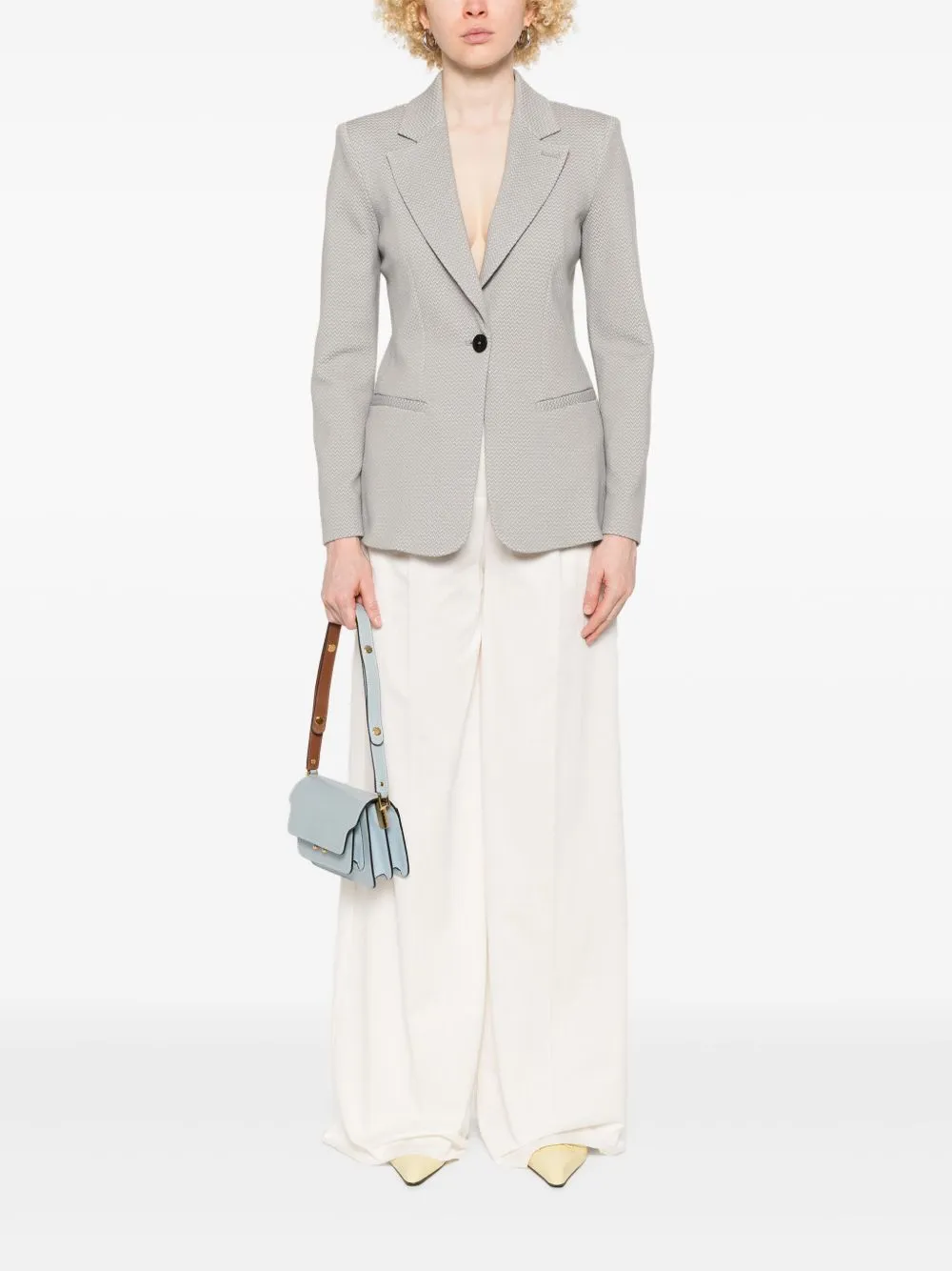 Emporio Armani Capsule Single Breasted Blazer Jacket