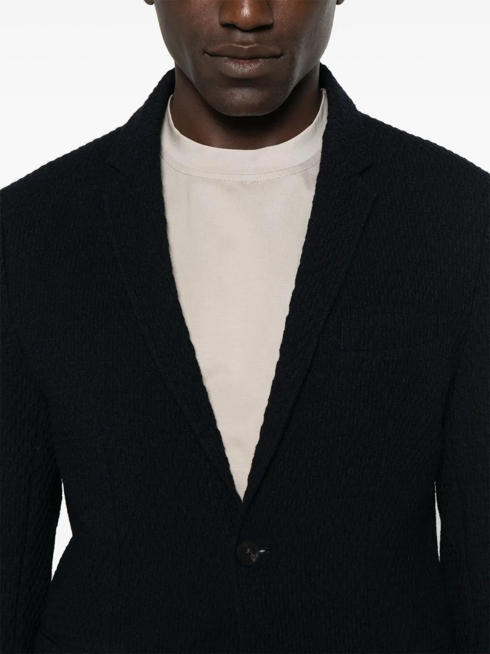 Emporio Armani Capsule Wool Single Breasted Jacket