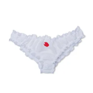 English Rose Knickers White