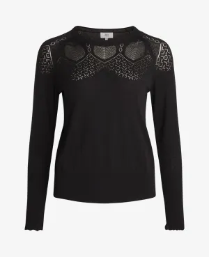 ESSENTIAL COTTON MELANGE PULLOVER