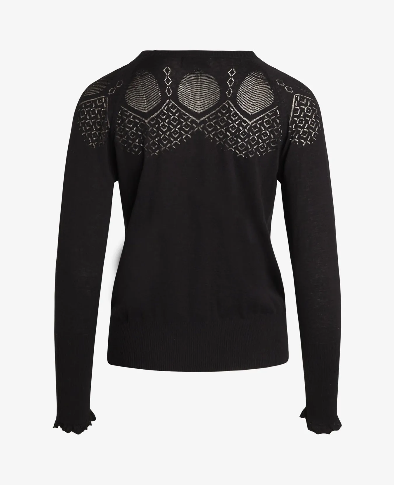 ESSENTIAL COTTON MELANGE PULLOVER